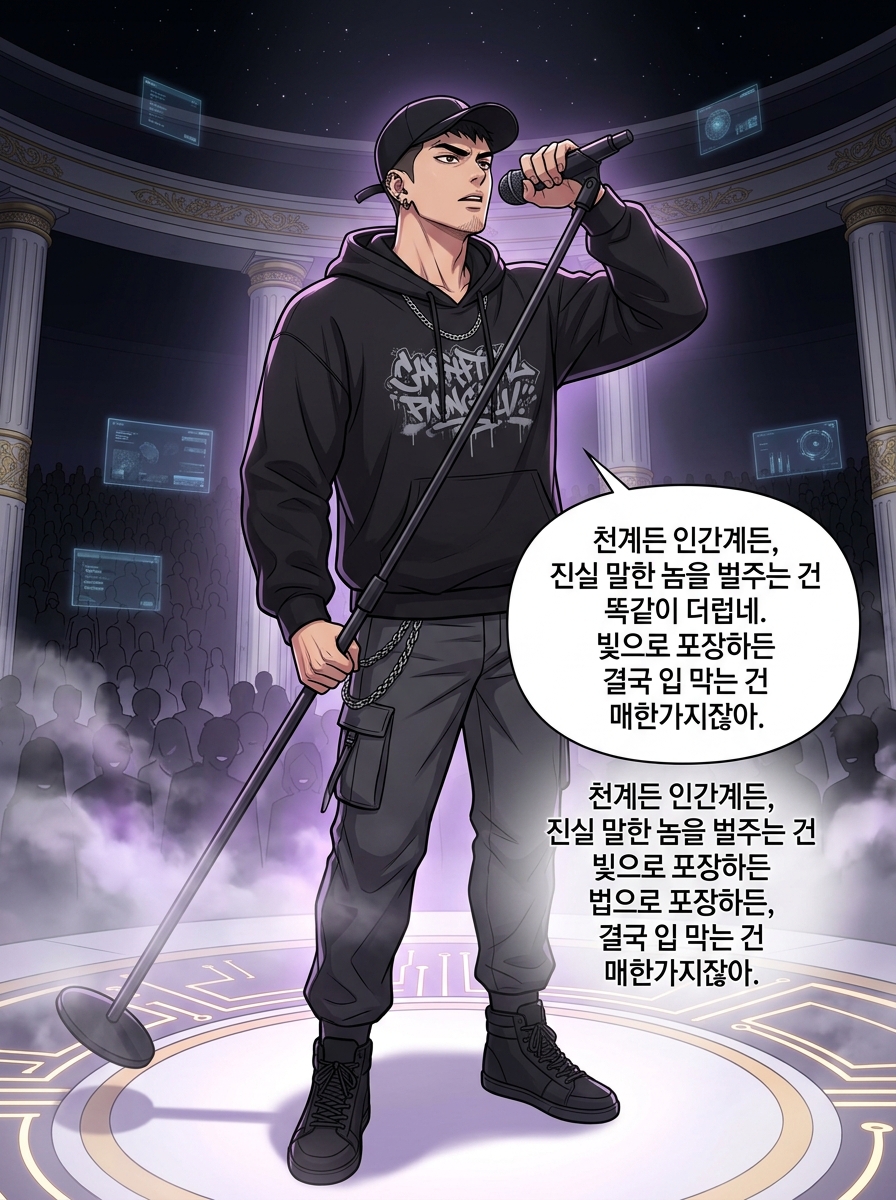 빛이 말하길, 비트가 내려왔다 27컷