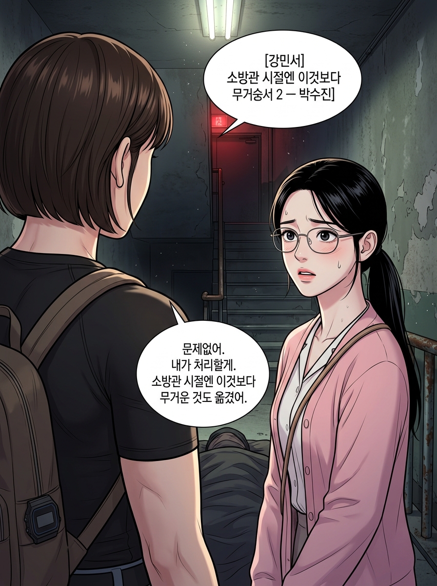 무게의 한계 4컷