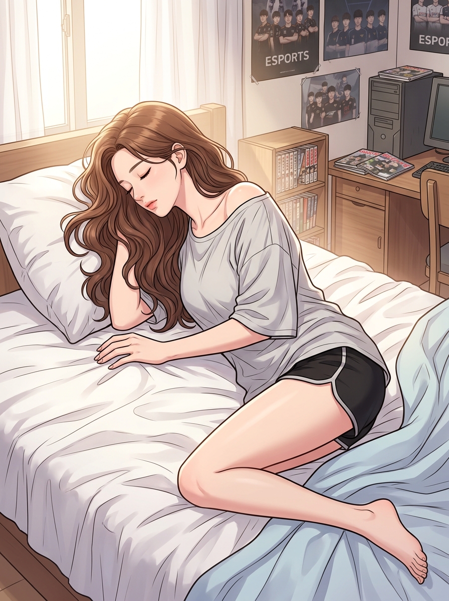 거울 속 재회 7컷