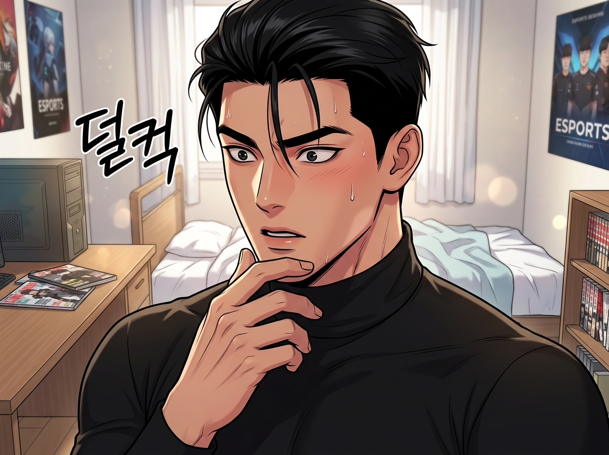 거울 속 재회 10컷