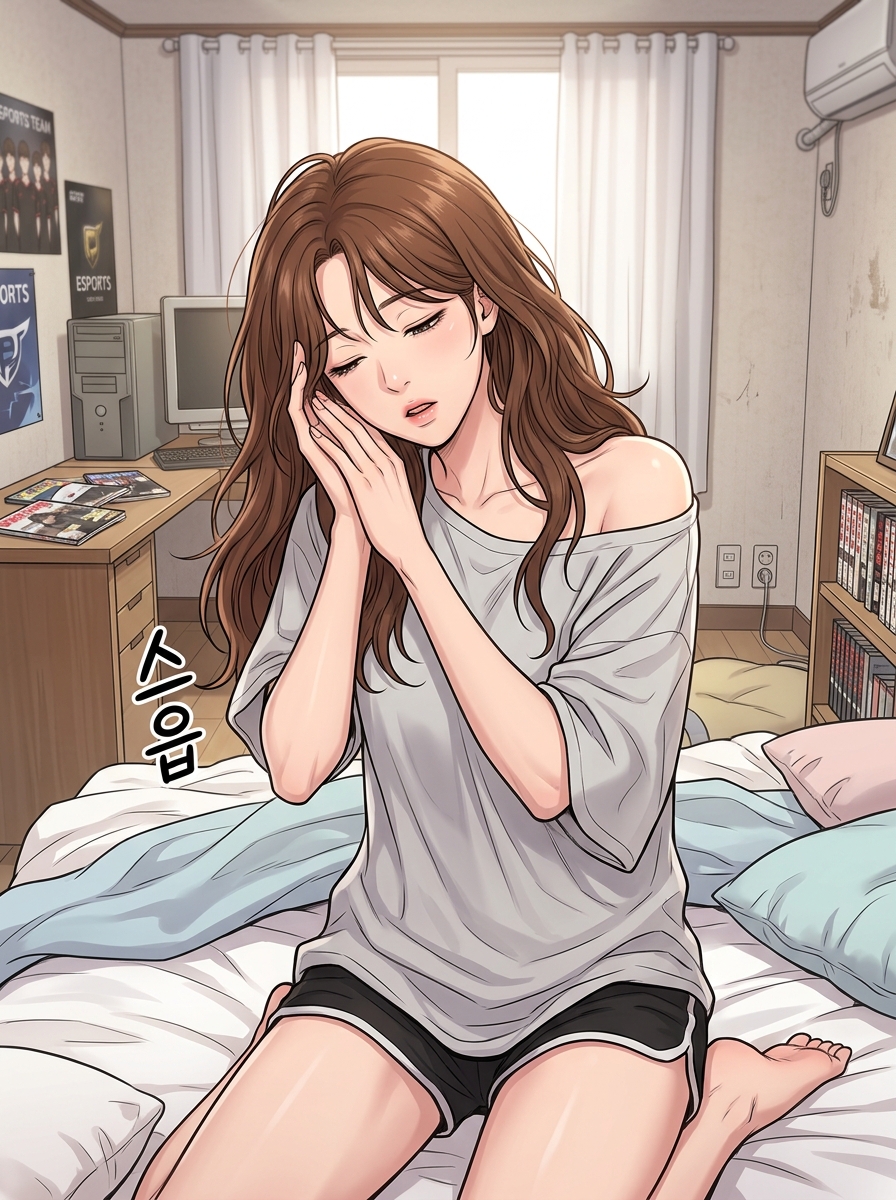거울 속 재회 14컷