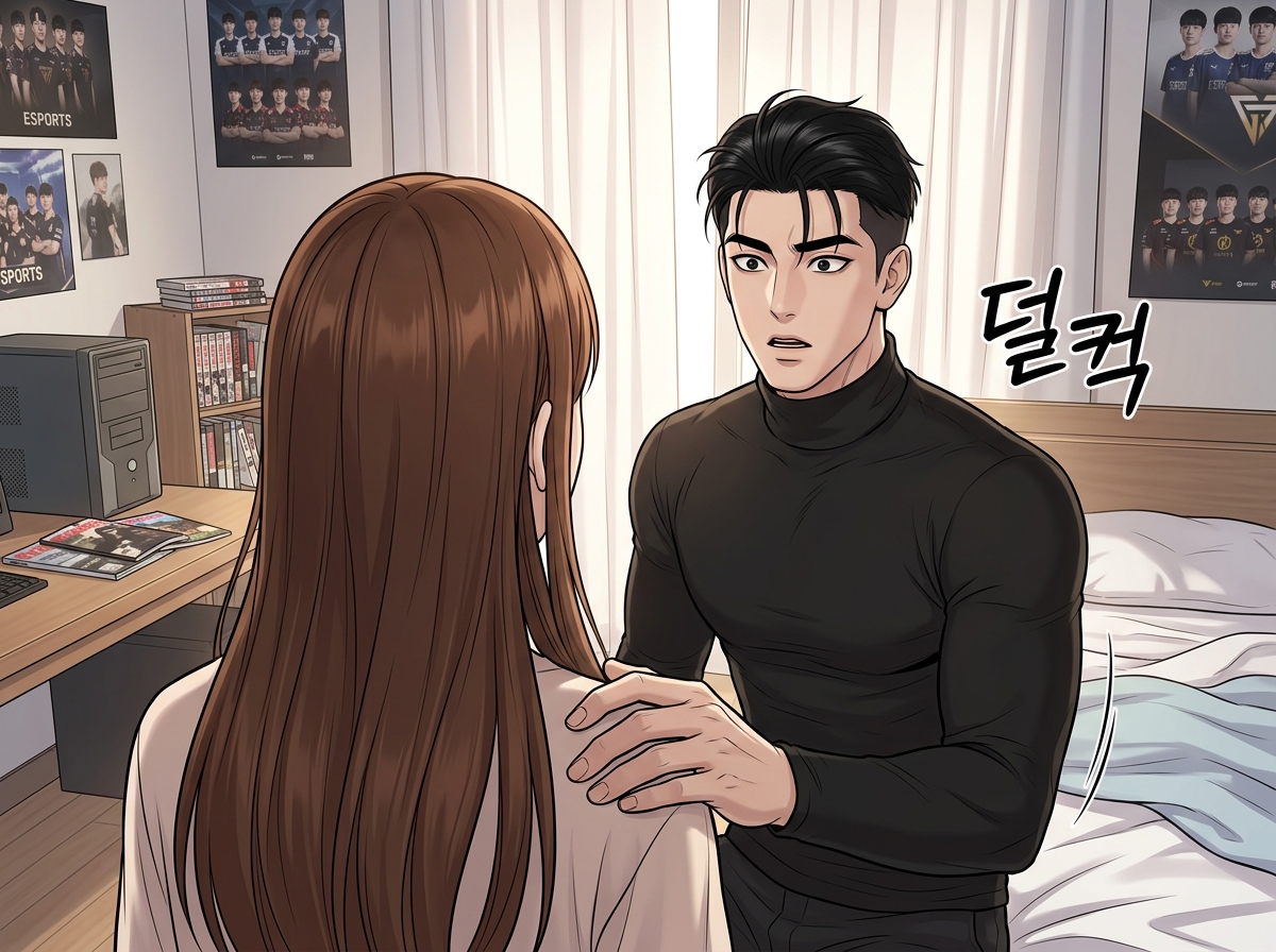 거울 속 재회 18컷