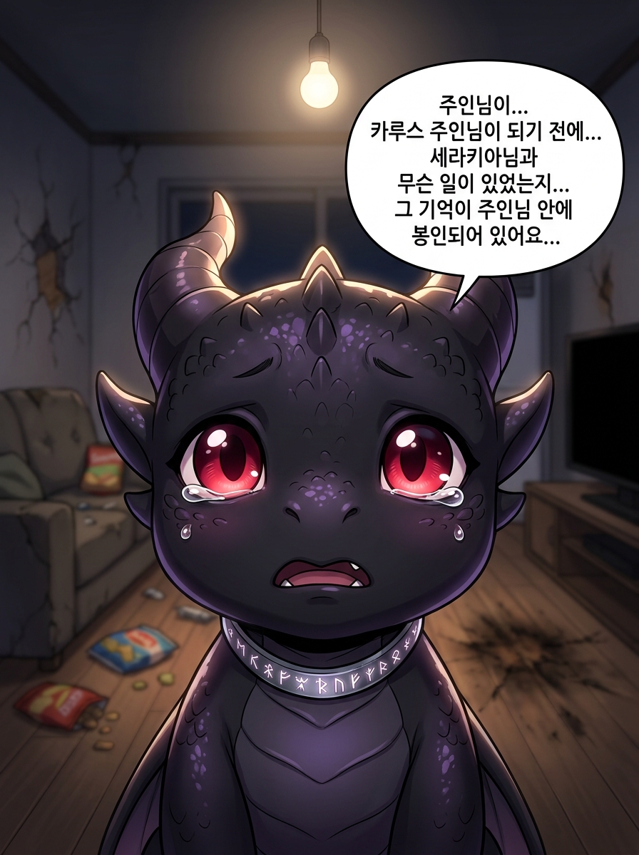 흑룡의 증언 - 봉인된 기억 4컷