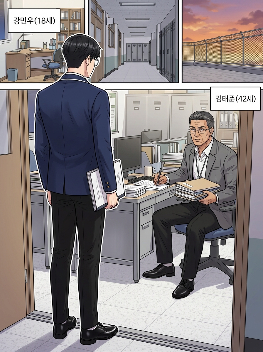 옥상의 두 번째 만남 9컷