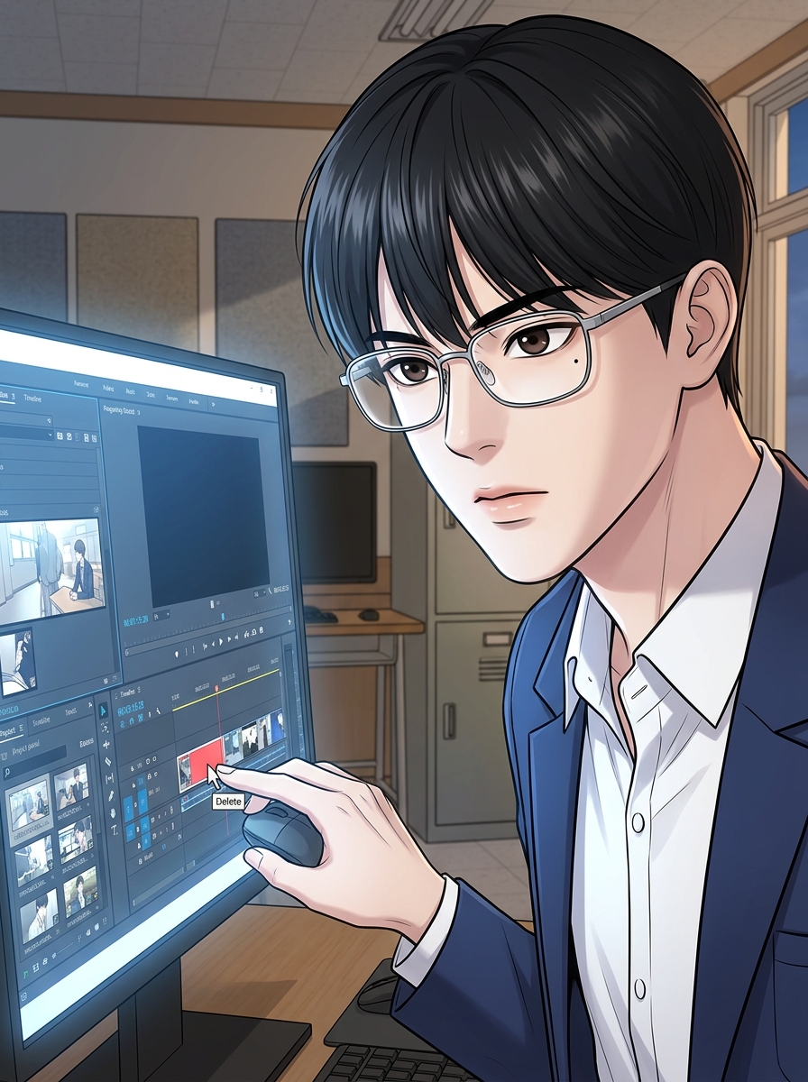 옥상의 두 번째 만남 23컷