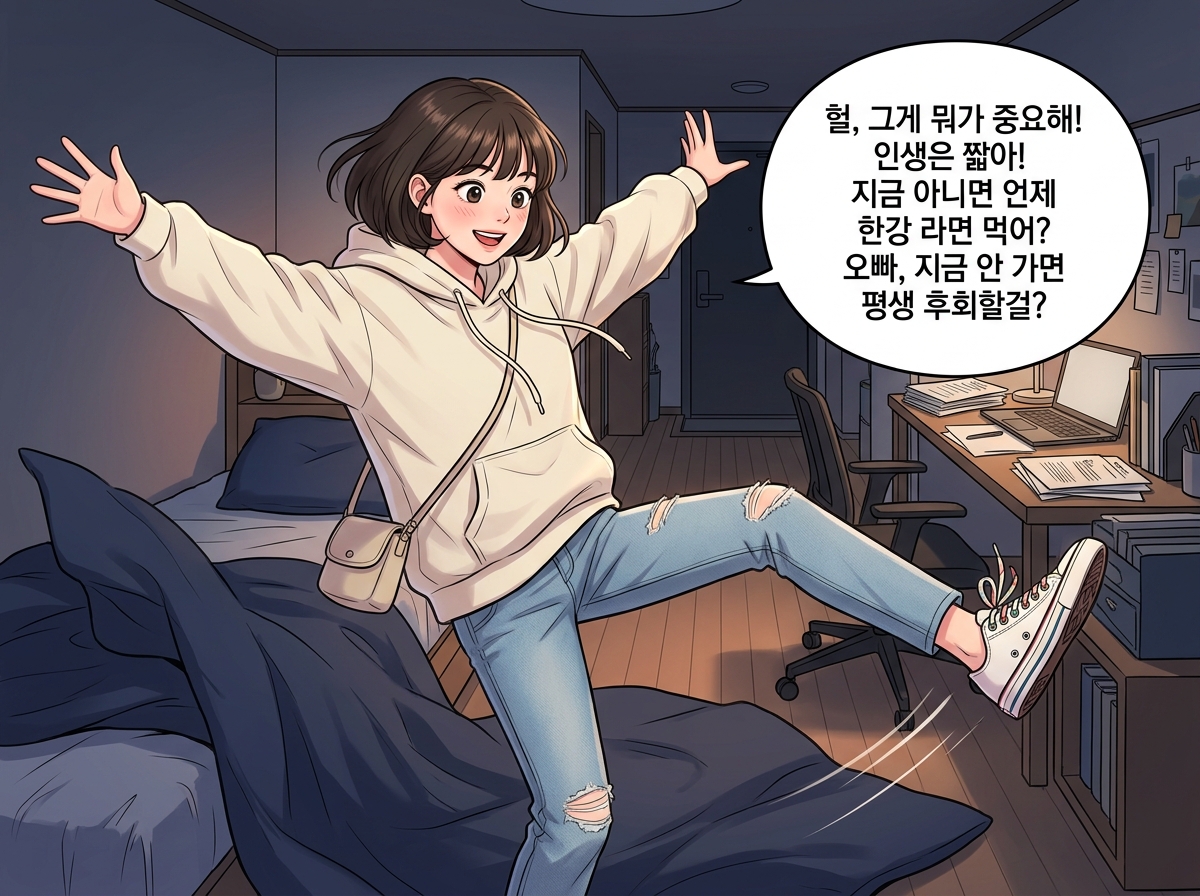 오늘도 여친은 폭주중 4컷