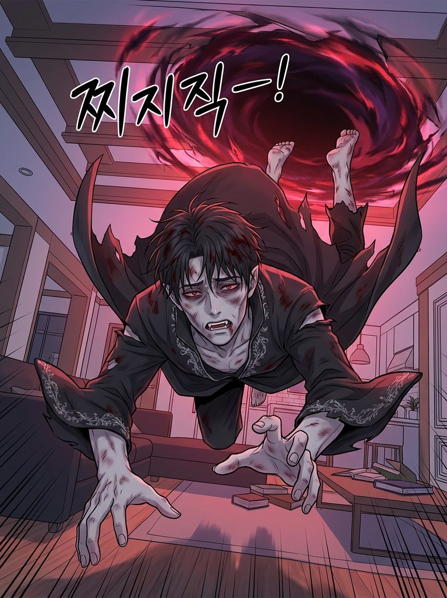 뱀파이어 왕국의 내전 4컷