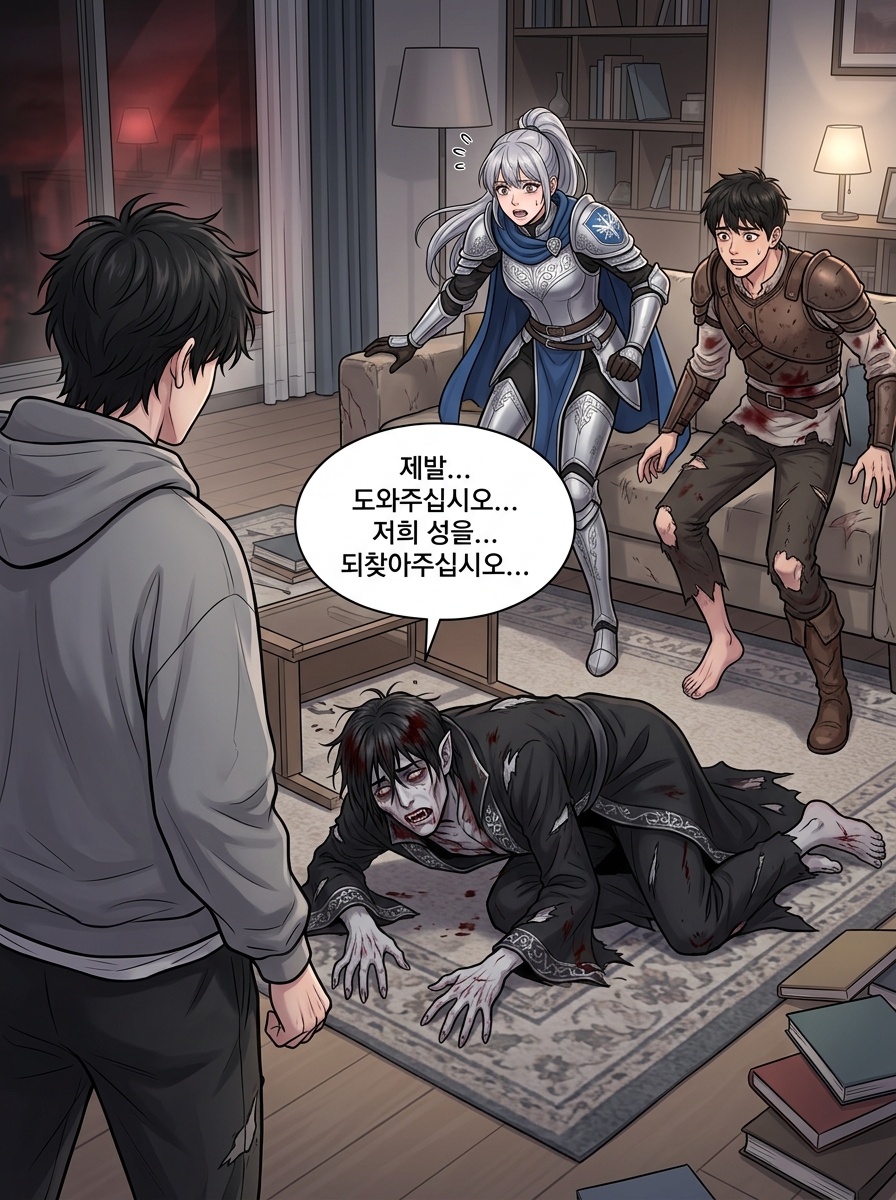 뱀파이어 왕국의 내전 6컷