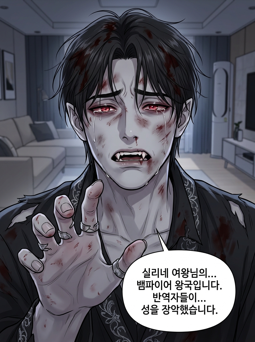 뱀파이어 왕국의 내전 8컷