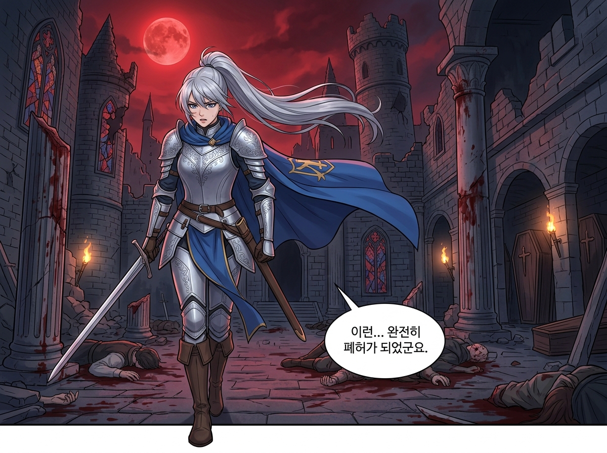 뱀파이어 왕국의 내전 10컷