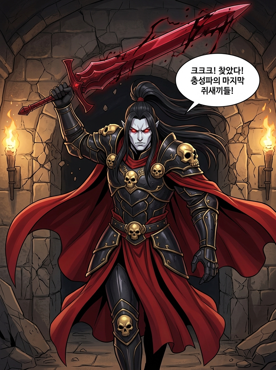 뱀파이어 왕국의 내전 23컷