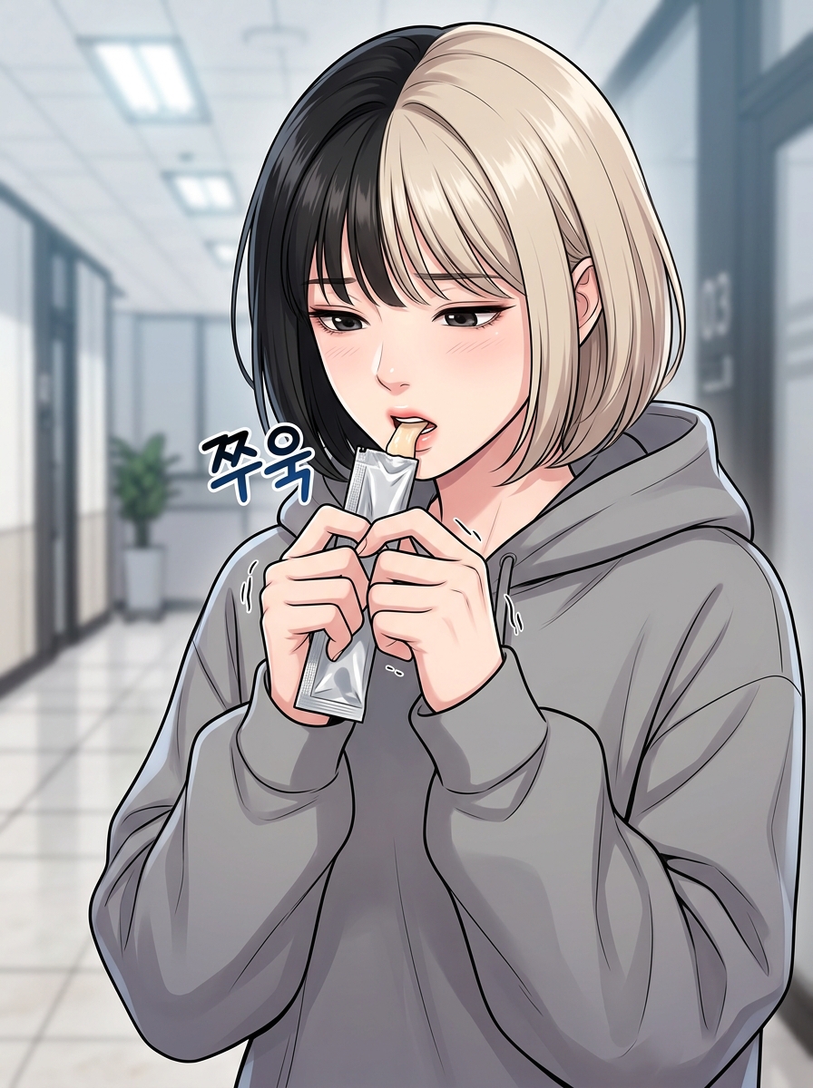 보름달까지 7일 17컷