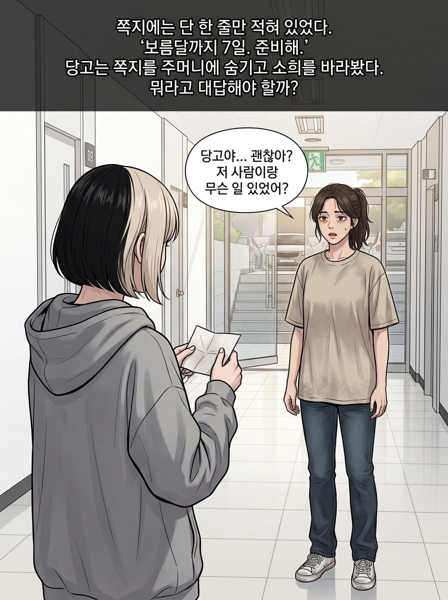 보름달까지 7일 30컷