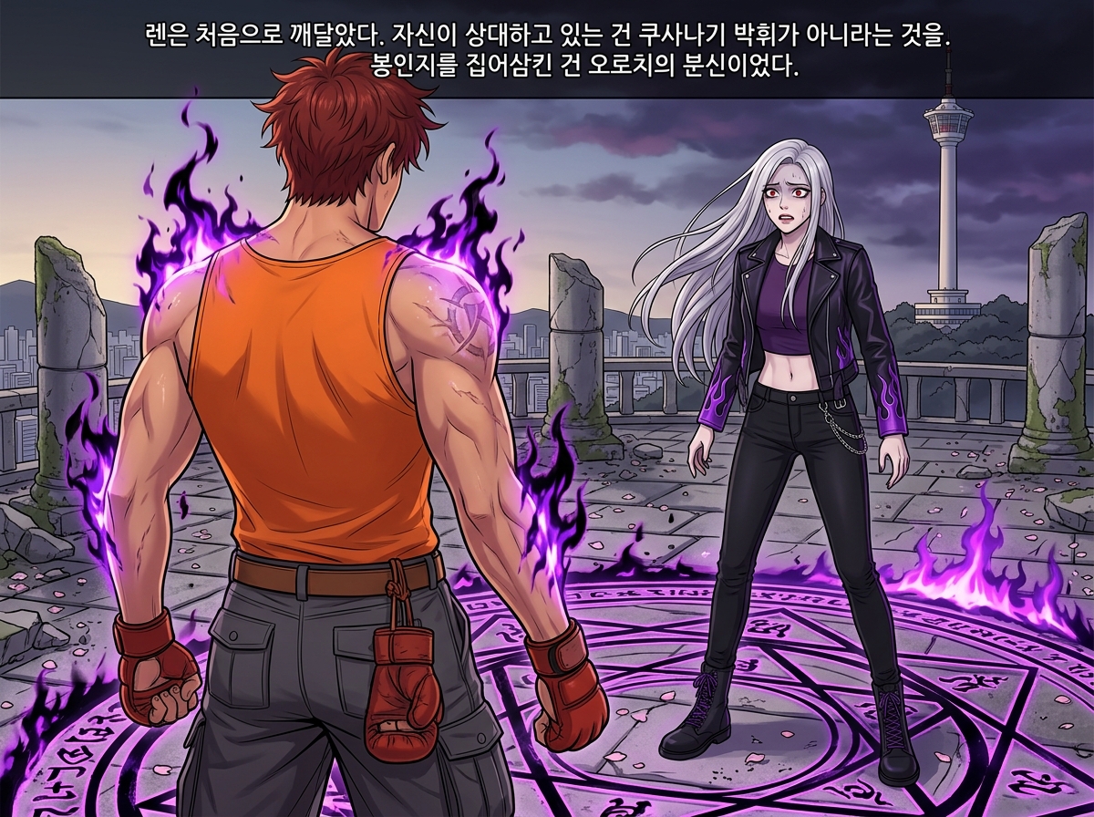 보라빛 심연 5컷