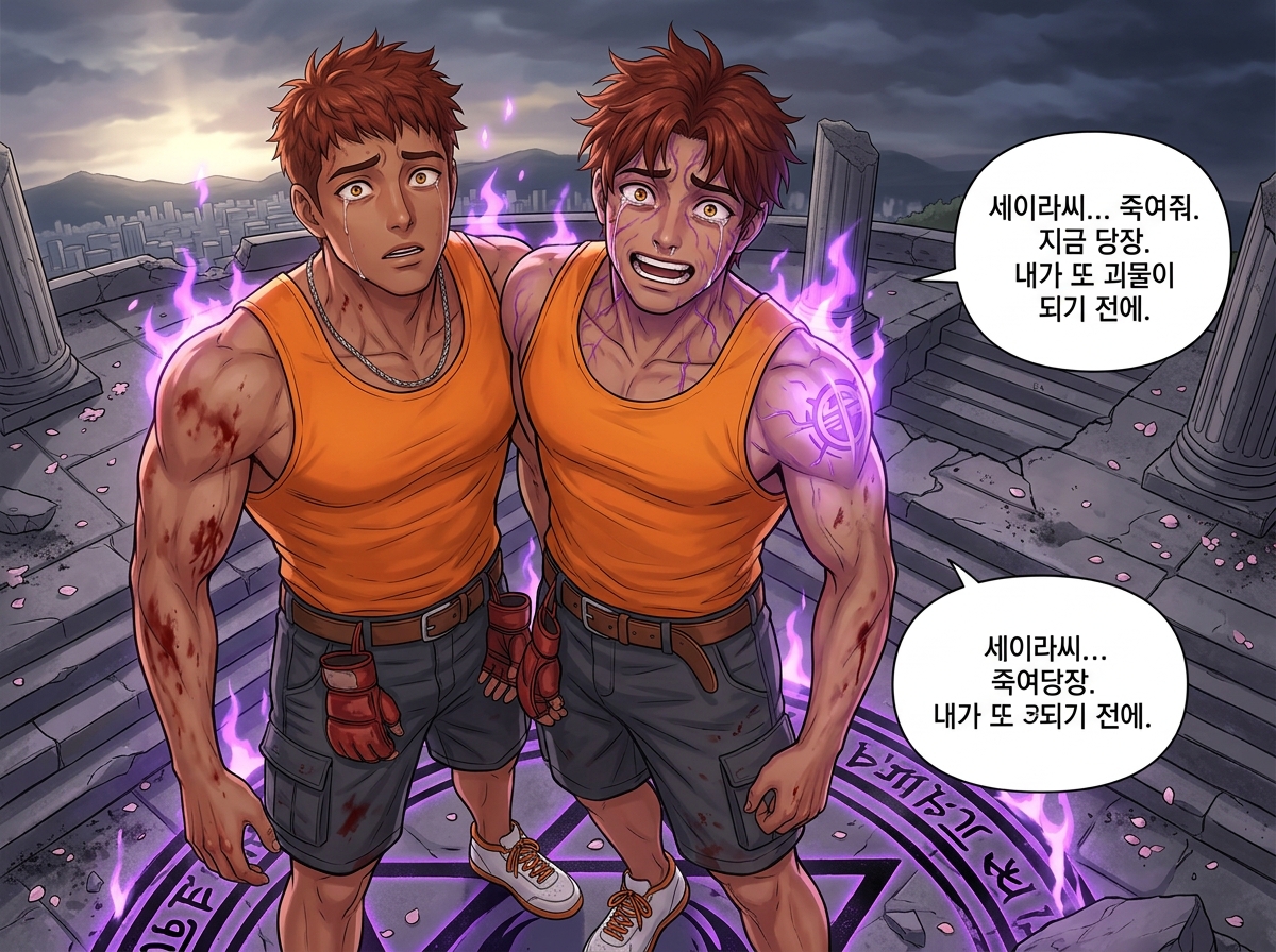 보라빛 심연 25컷