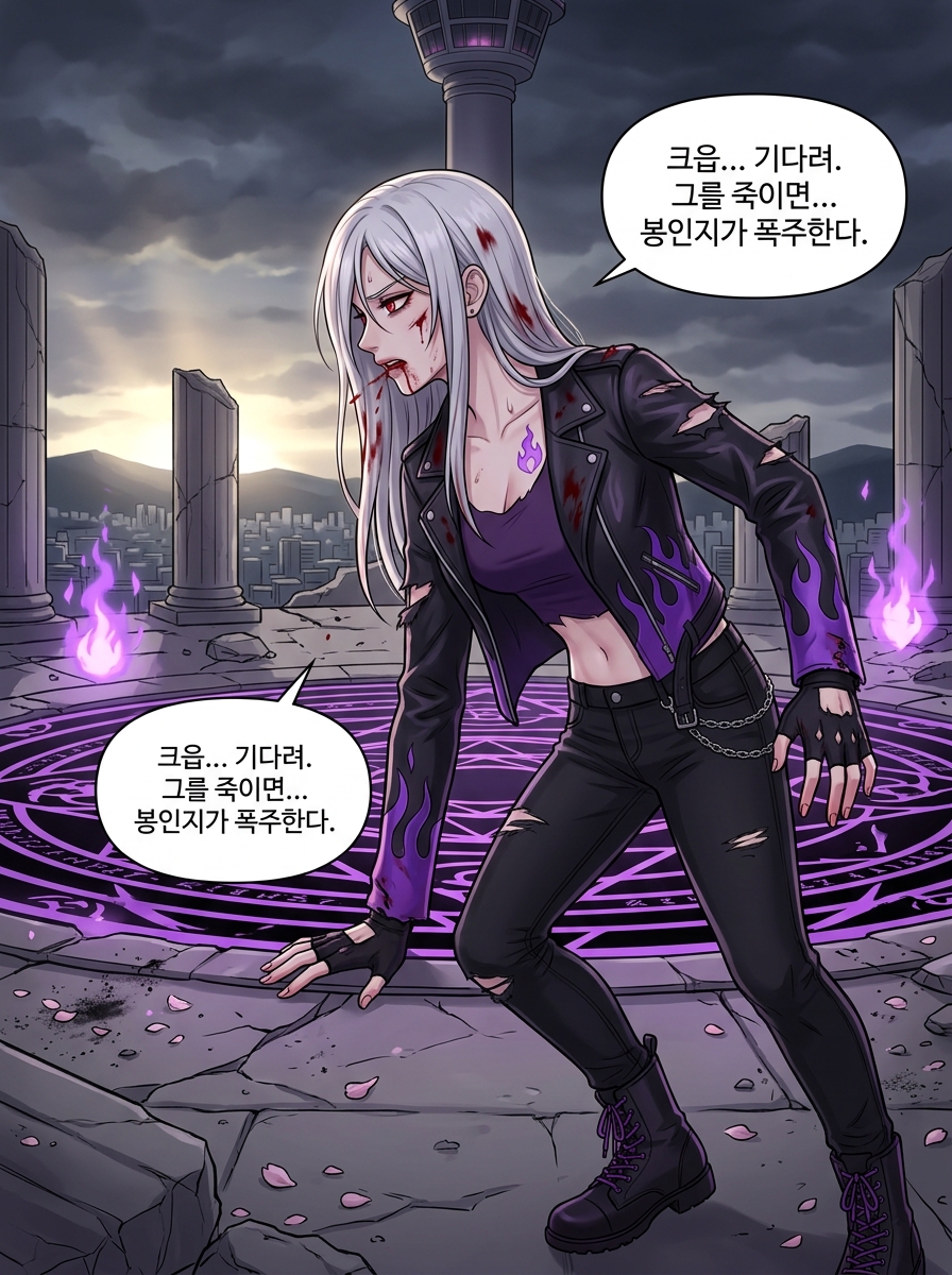 보라빛 심연 27컷