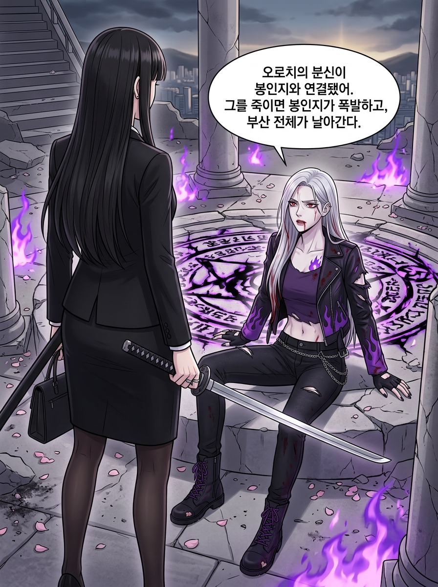 보라빛 심연 28컷
