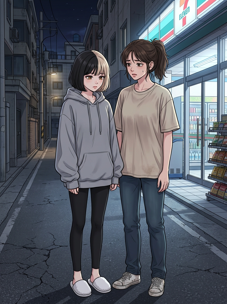 편의점에서 만난 또 다른 '변신자' 6컷