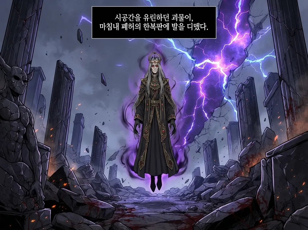 상위 관리자의 그림자, 하헌준의 최후통첩 9컷