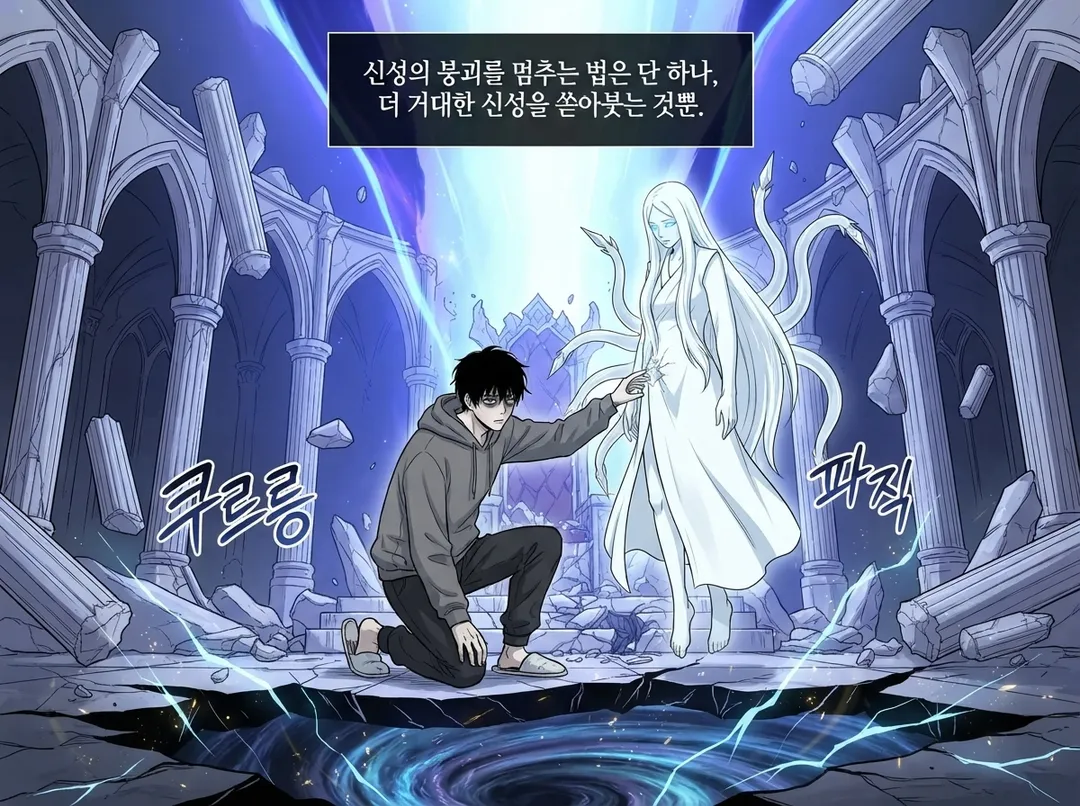 무너진 절대자, 구원의 선택 9컷