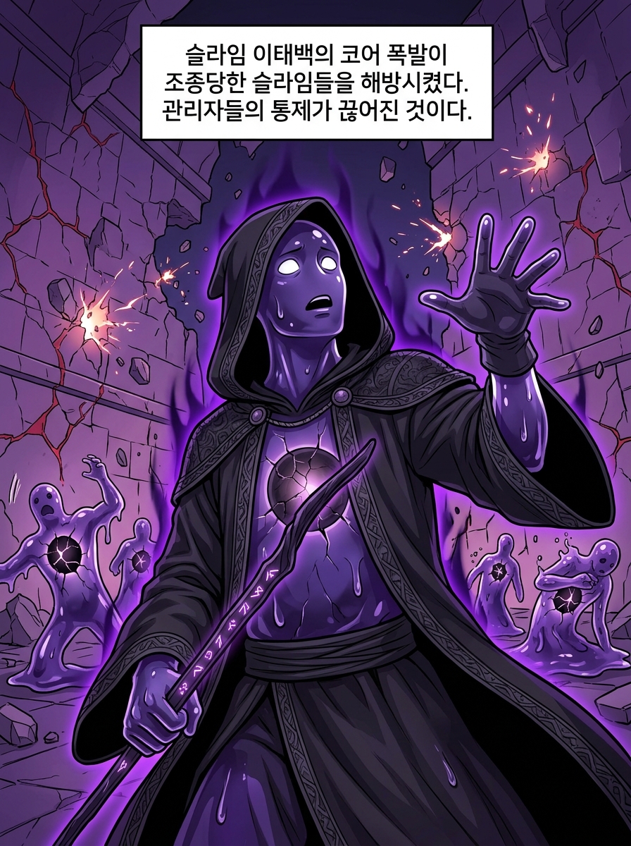 슬라임의 희생 22컷
