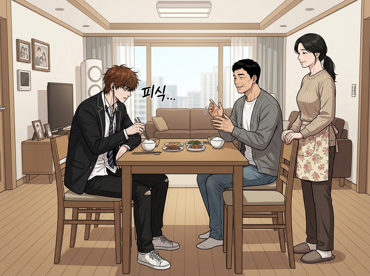 들리지 않는 세계를 구하기 위하여 3컷