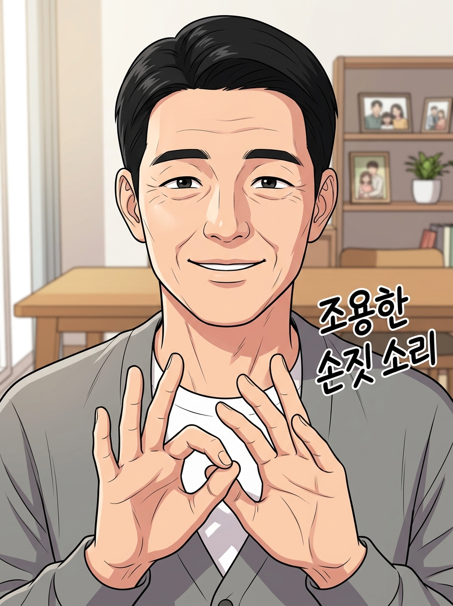 들리지 않는 세계를 구하기 위하여 4컷