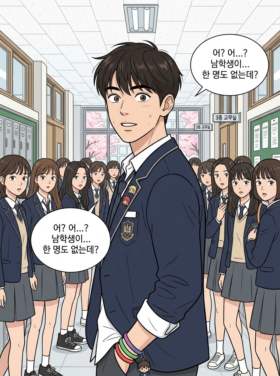 연애 시뮬레이션 현실판 3컷