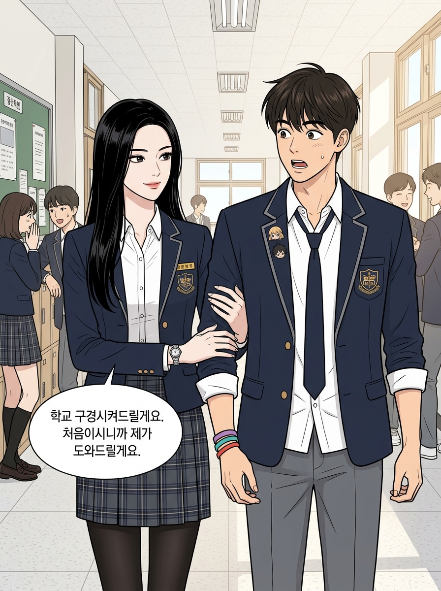 연애 시뮬레이션 현실판 6컷