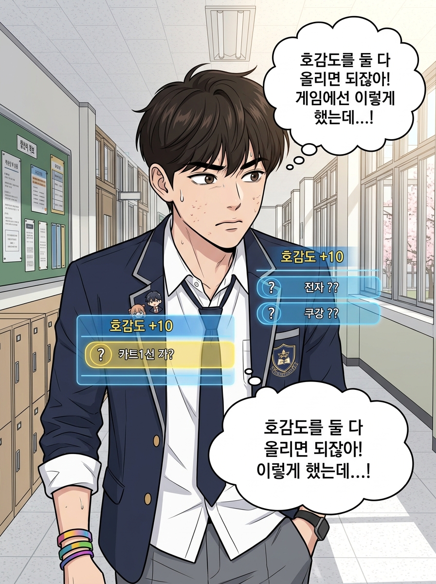 연애 시뮬레이션 현실판 20컷