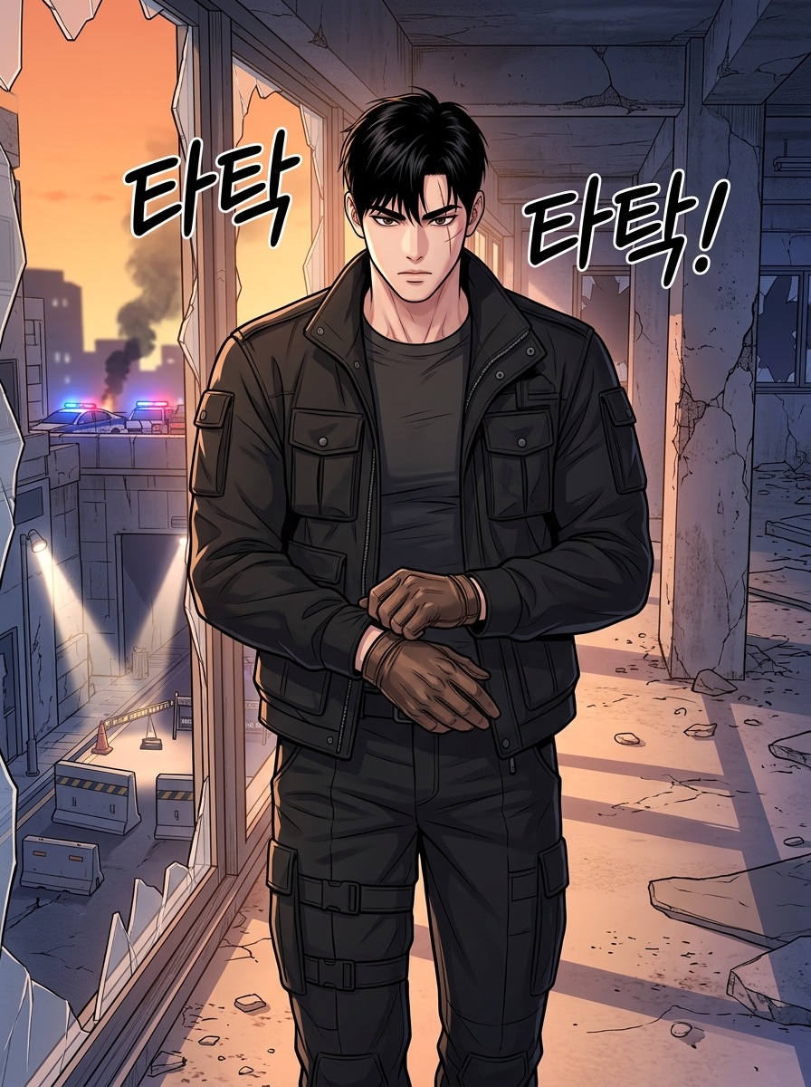 어둠 속의 23개 별 - 심판자들의 귀환 9화: 테러범의 낙인 7컷