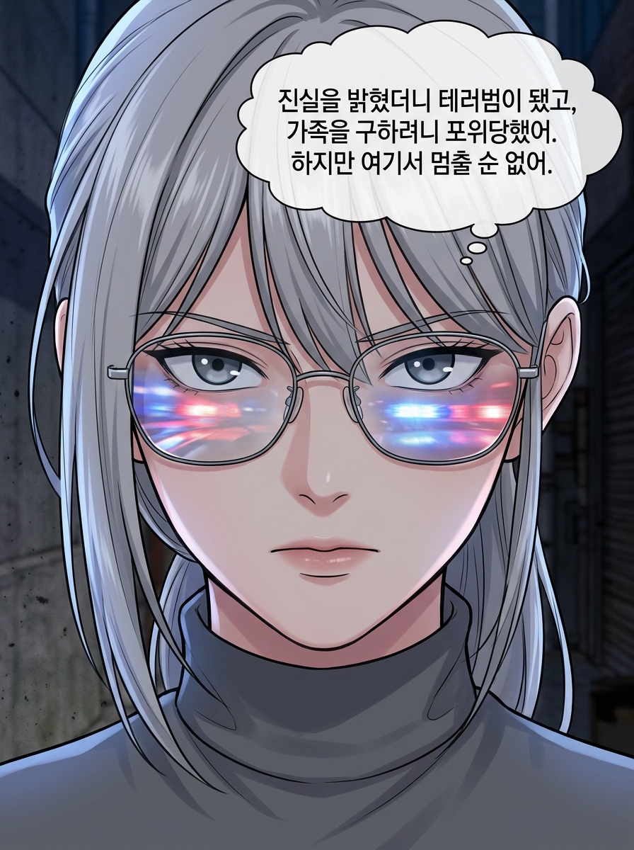 어둠 속의 23개 별 - 심판자들의 귀환 9화: 테러범의 낙인 18컷