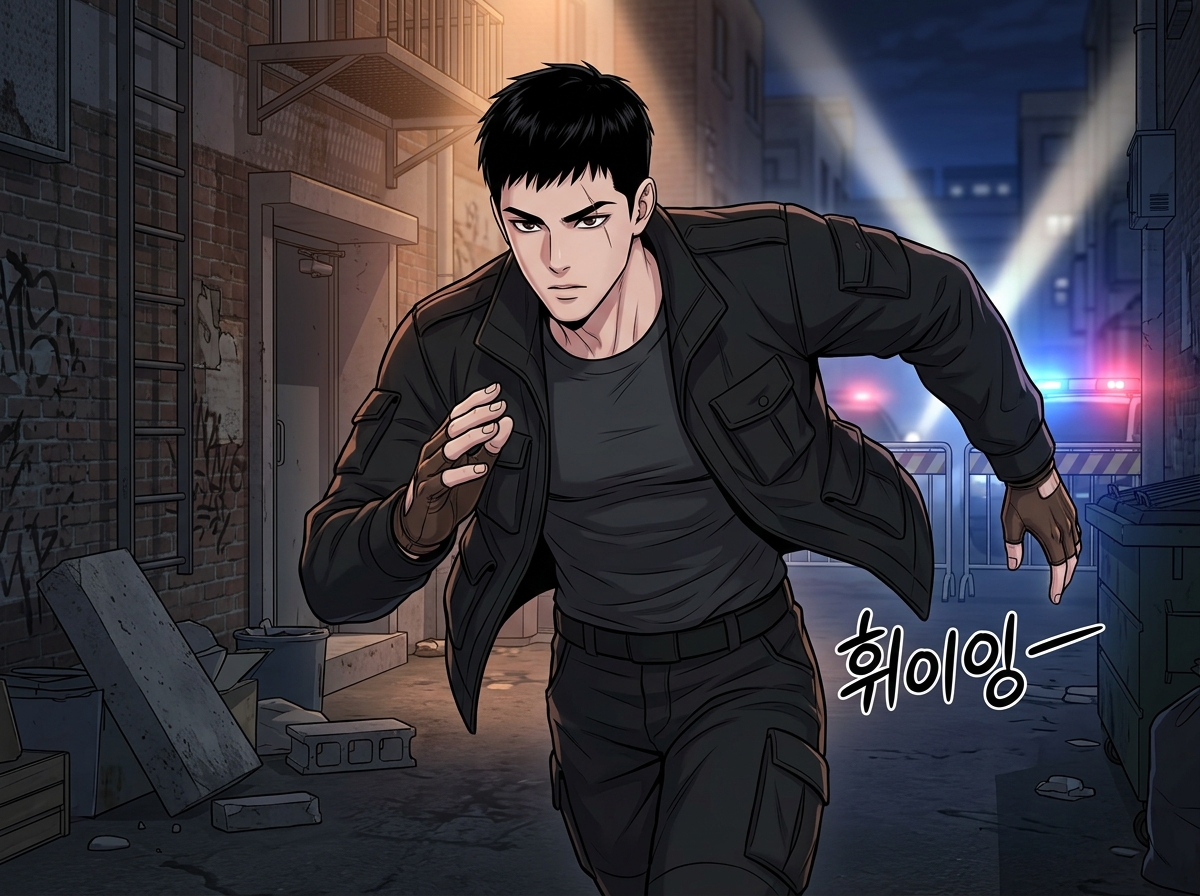 어둠 속의 23개 별 - 심판자들의 귀환 9화: 테러범의 낙인 23컷