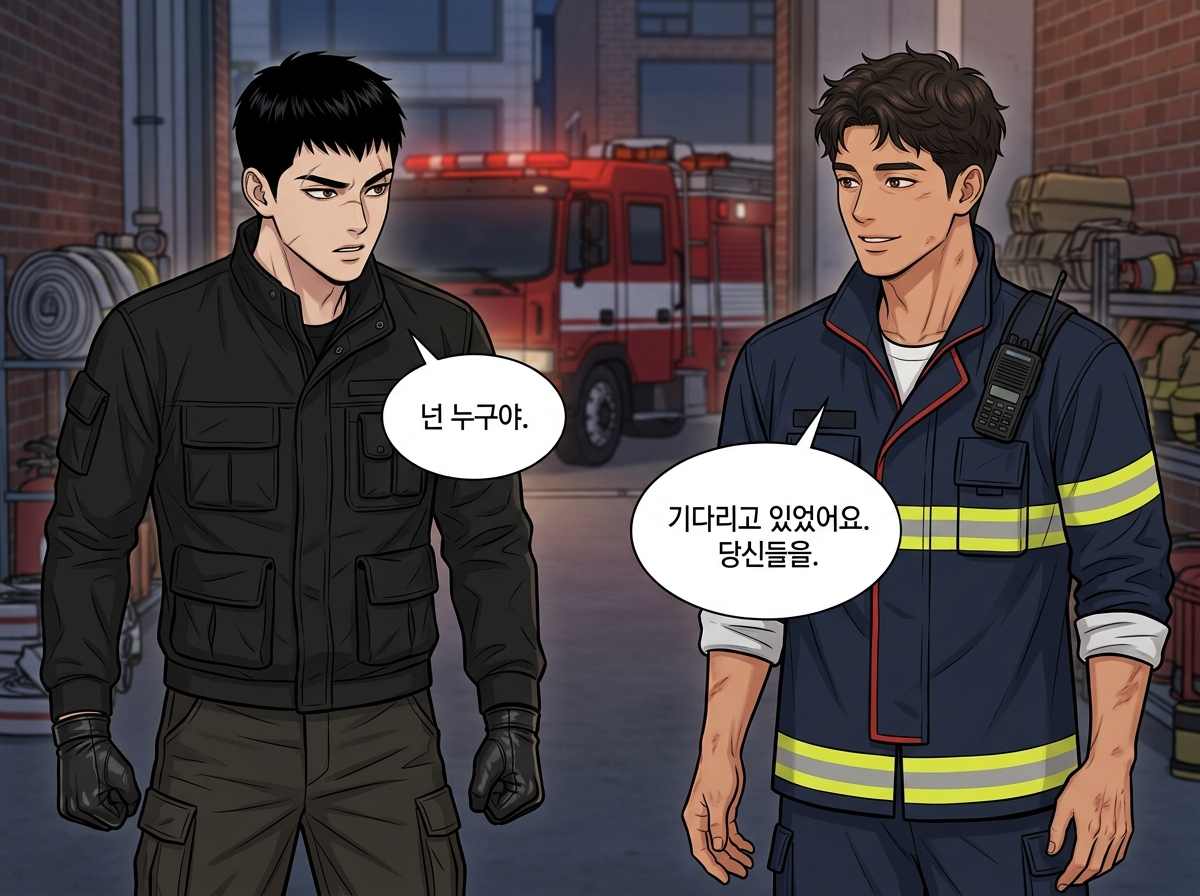 어둠 속의 23개 별 - 심판자들의 귀환 9화: 테러범의 낙인 27컷