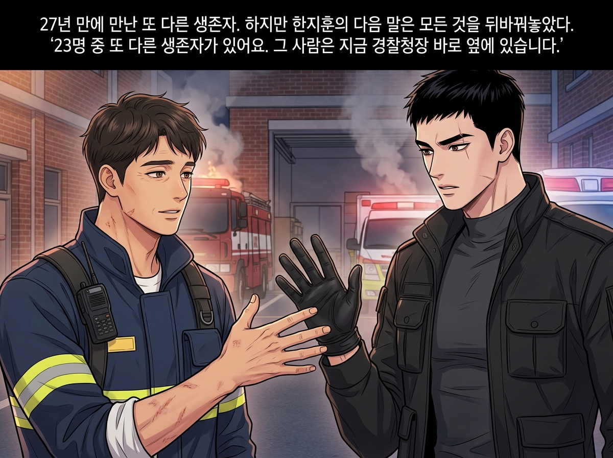 어둠 속의 23개 별 - 심판자들의 귀환 9화: 테러범의 낙인 30컷