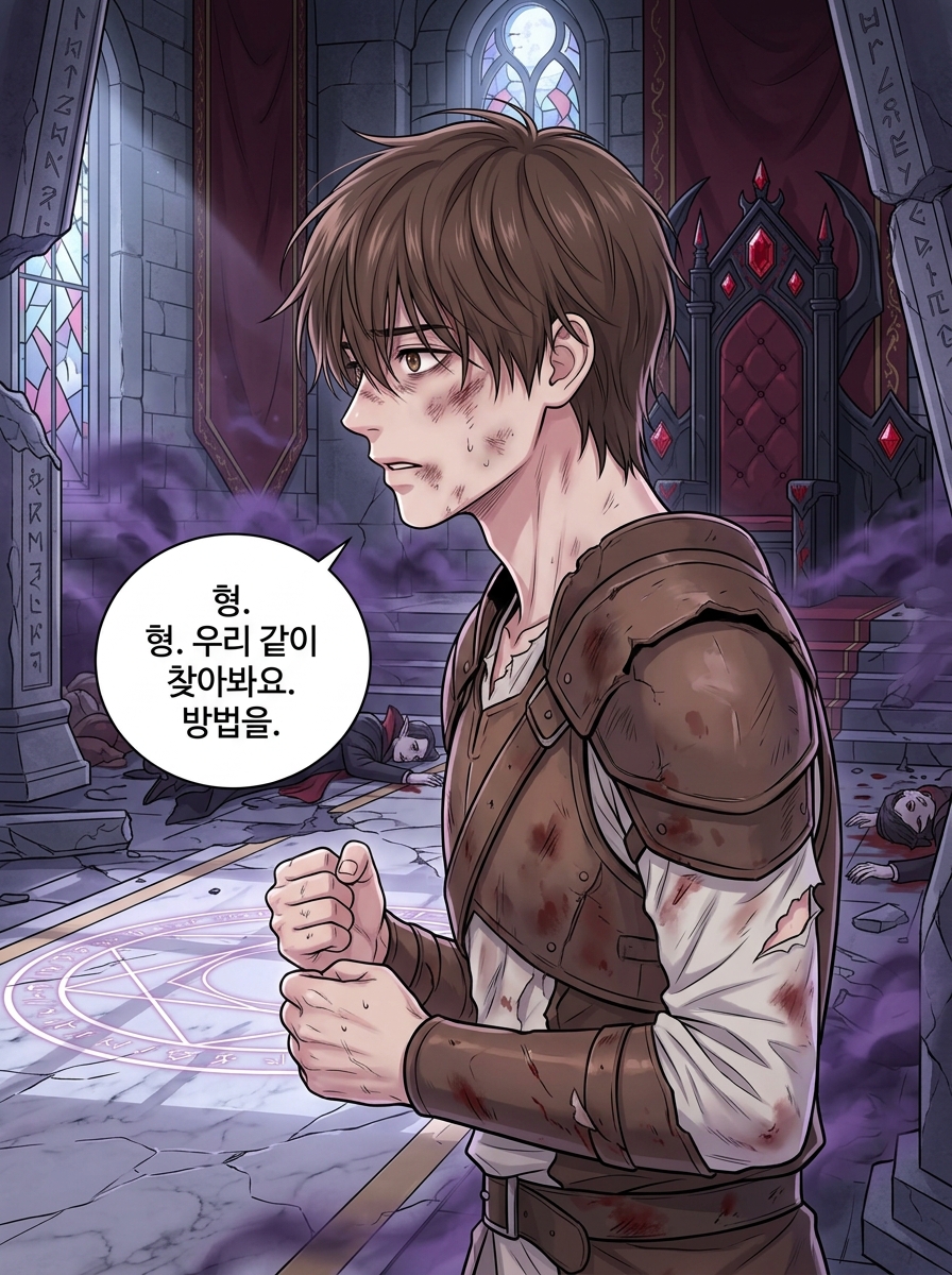눈물의 균열 8컷