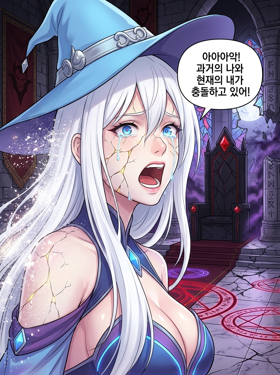 눈물의 균열 28컷