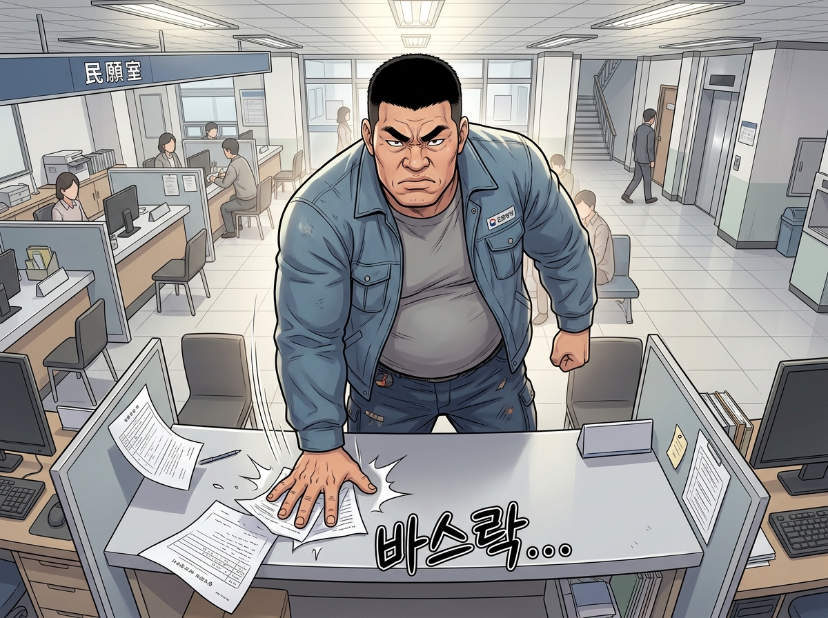민원의 여왕 양성 프로젝트 17컷