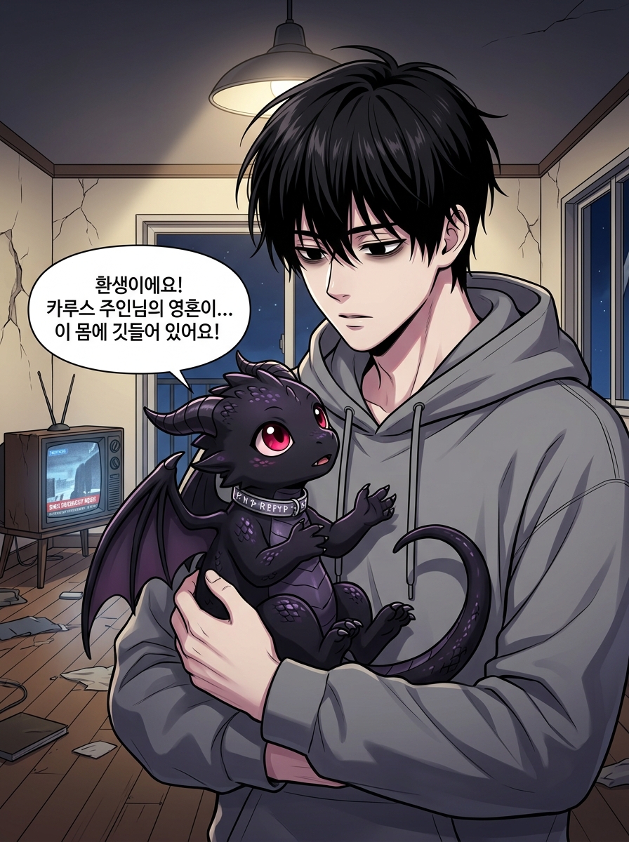 흑룡의 증언 - 잊혀진 마도사 4컷