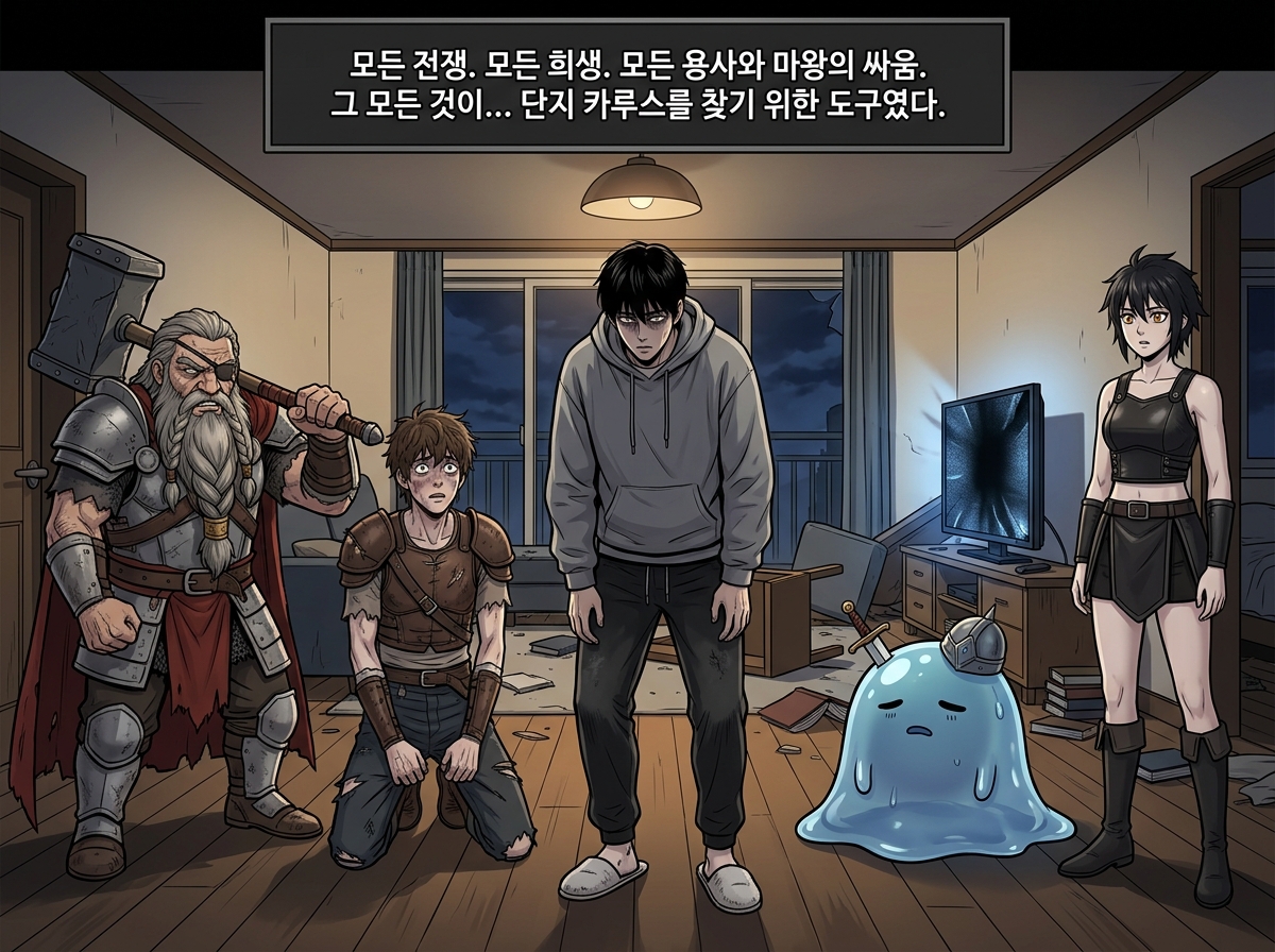 흑룡의 증언 - 잊혀진 마도사 18컷