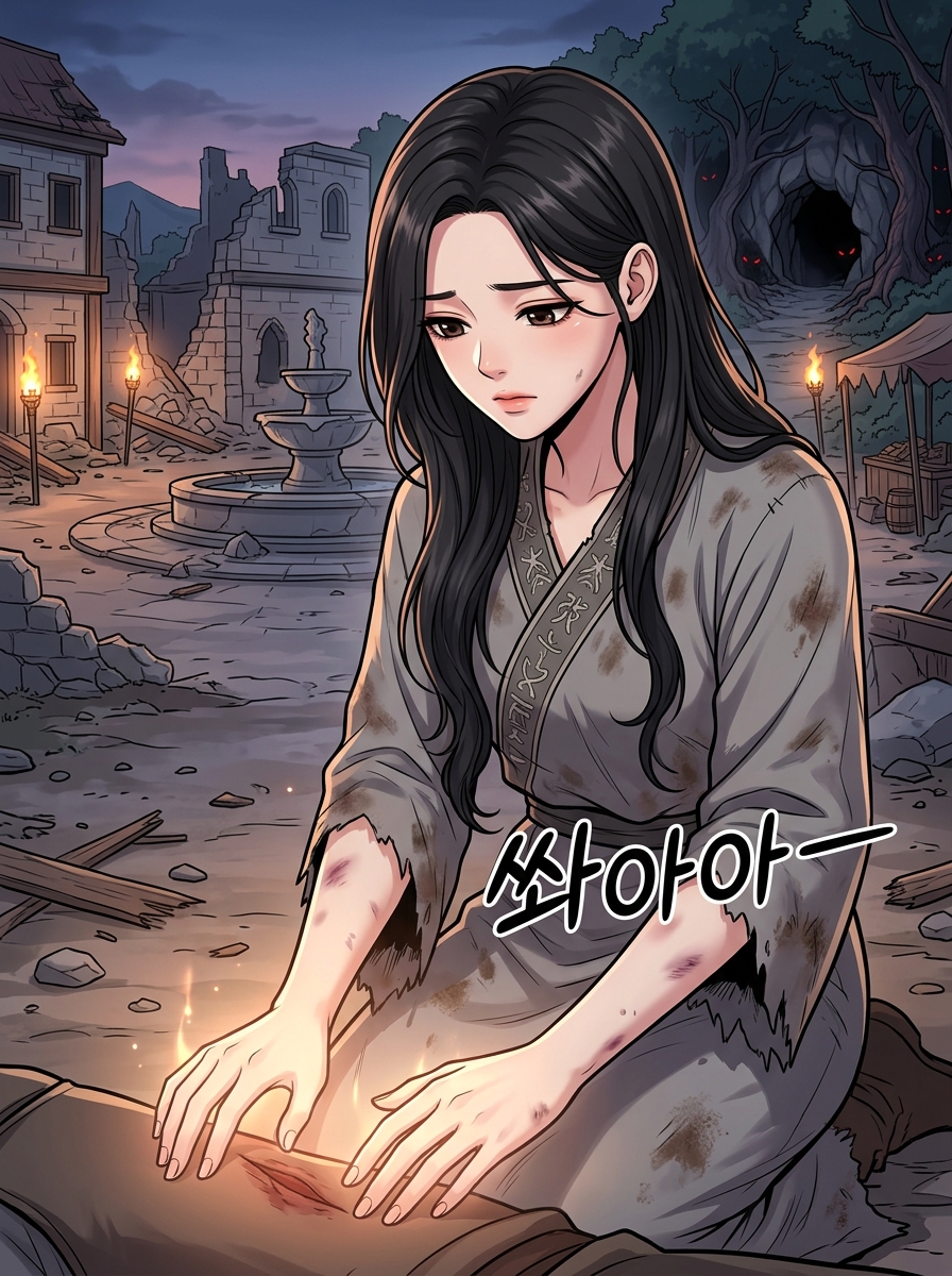 안식과 파멸 사이 4컷
