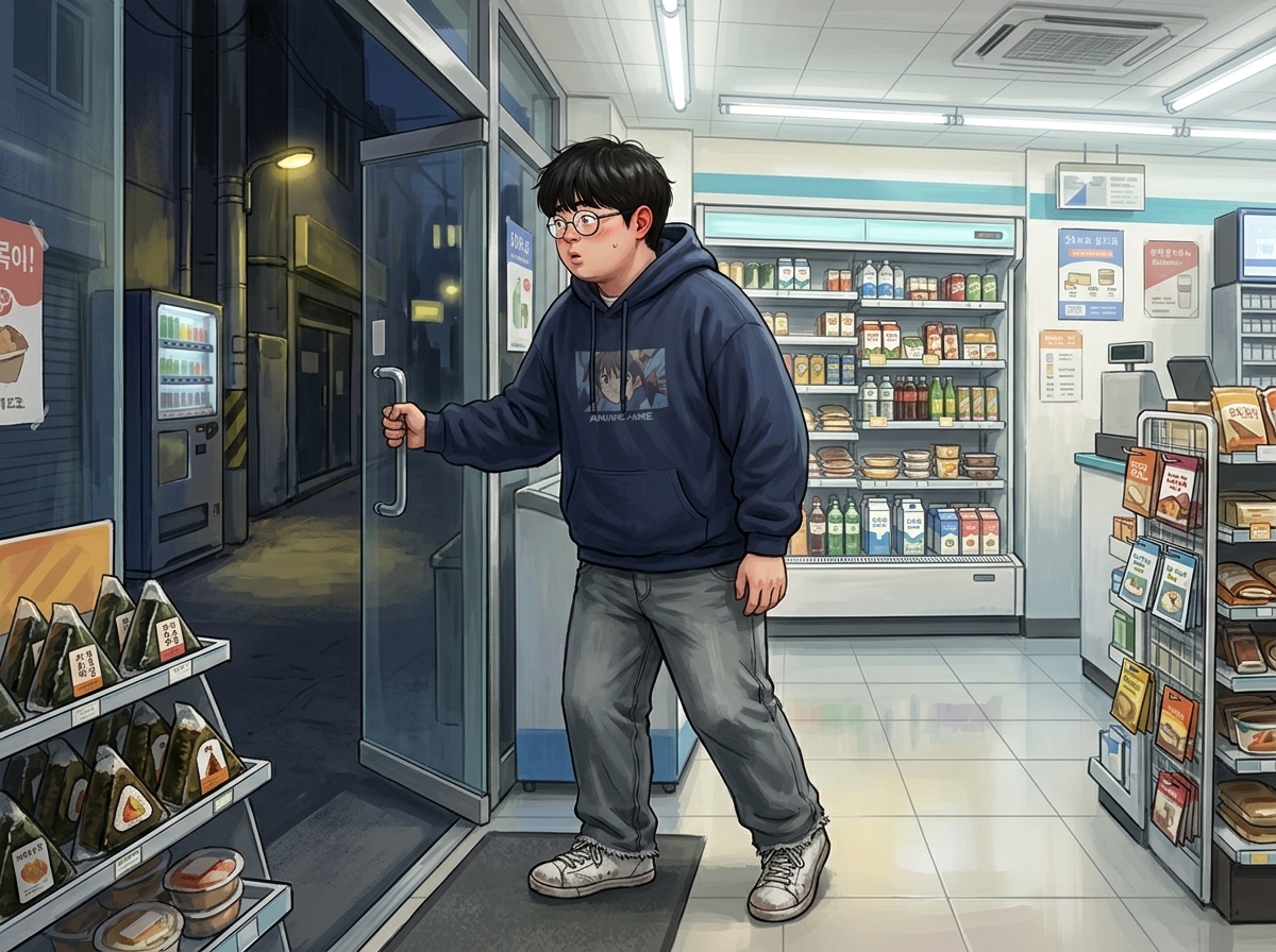 편의점 알바생의 제안 5컷