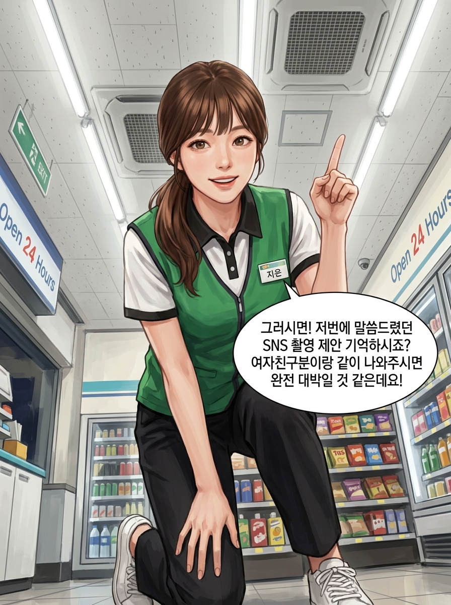 편의점 알바생의 제안 9컷