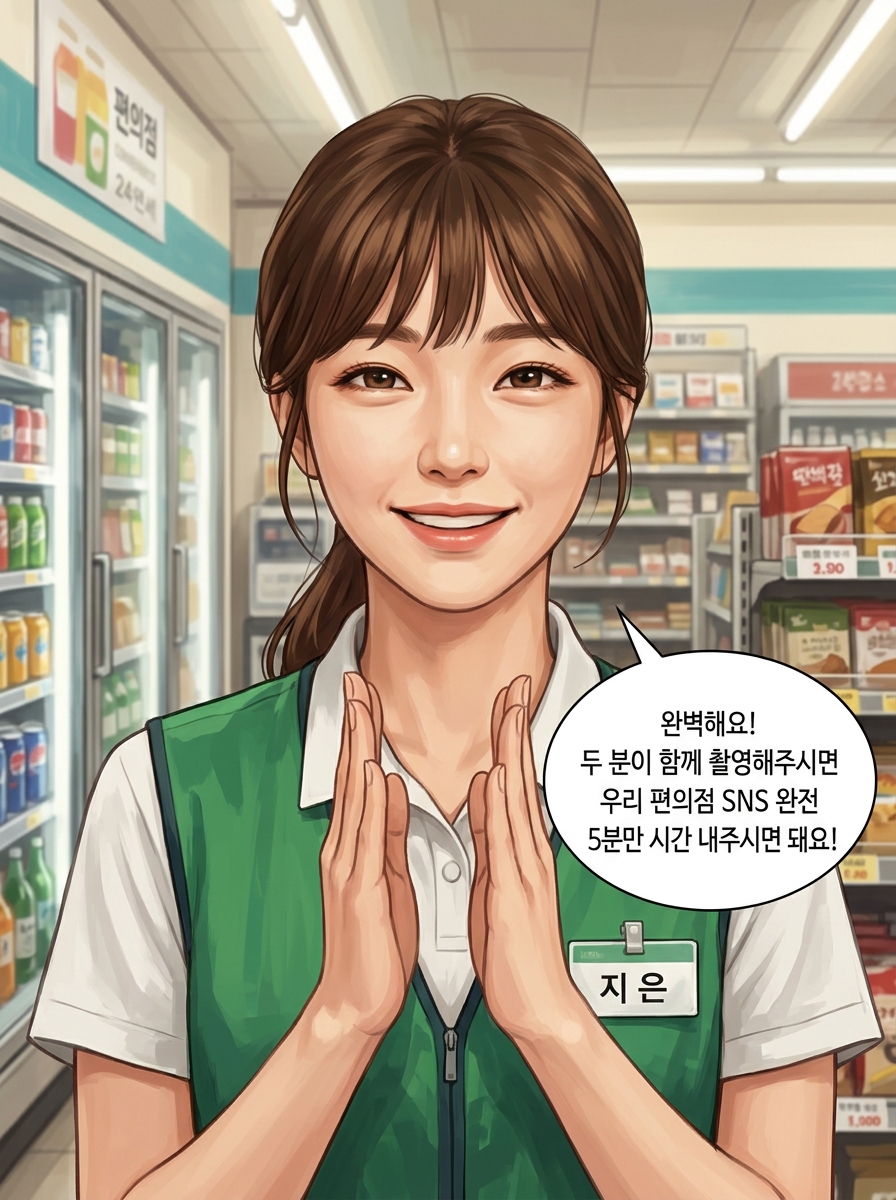 편의점 알바생의 제안 14컷