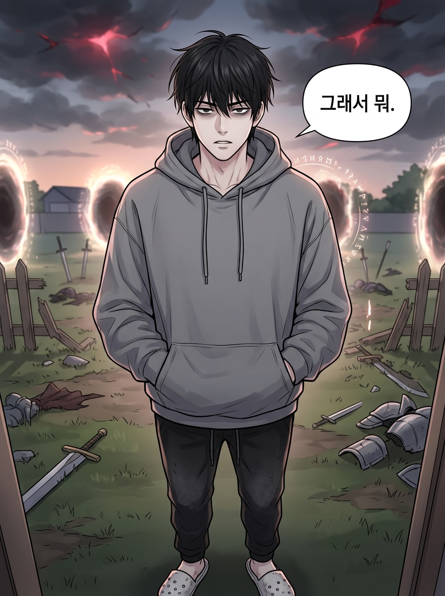 귀신이 된 스승의 경고 3컷