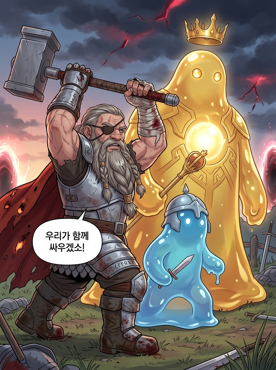 귀신이 된 스승의 경고 5컷