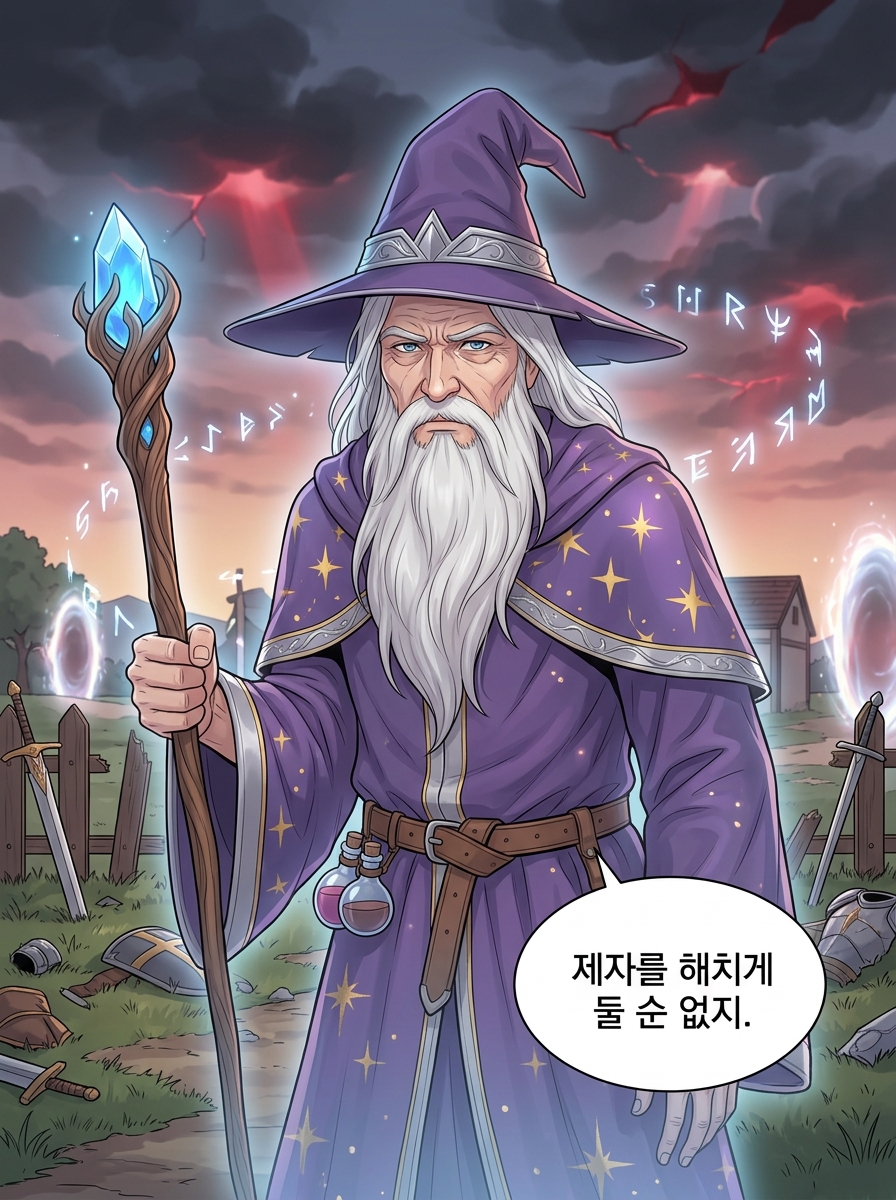 귀신이 된 스승의 경고 16컷