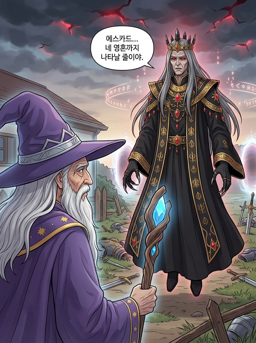 귀신이 된 스승의 경고 18컷