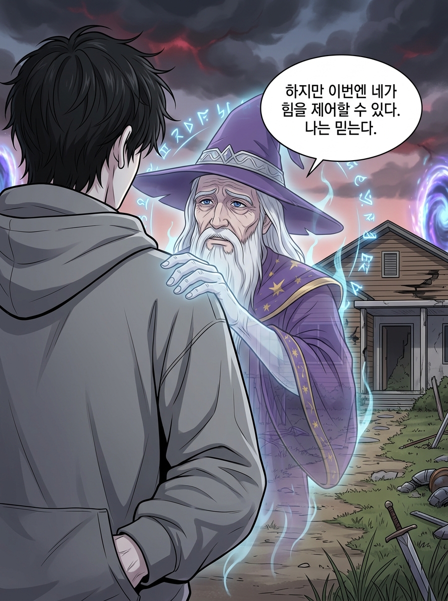 귀신이 된 스승의 경고 26컷