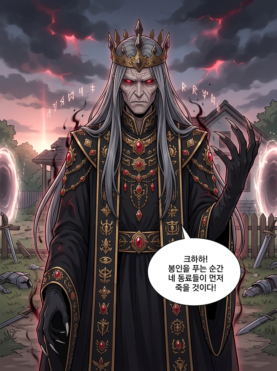 귀신이 된 스승의 경고 27컷